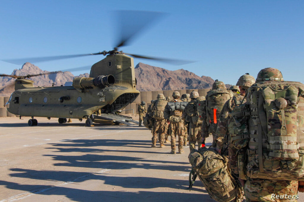 افغانستان سے امریکی فوجی انخلاء