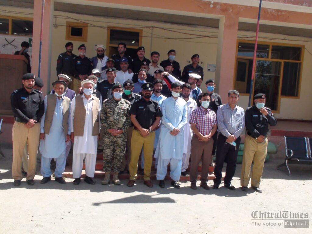chitraltimes upper chitral police shuhada taqreeb3