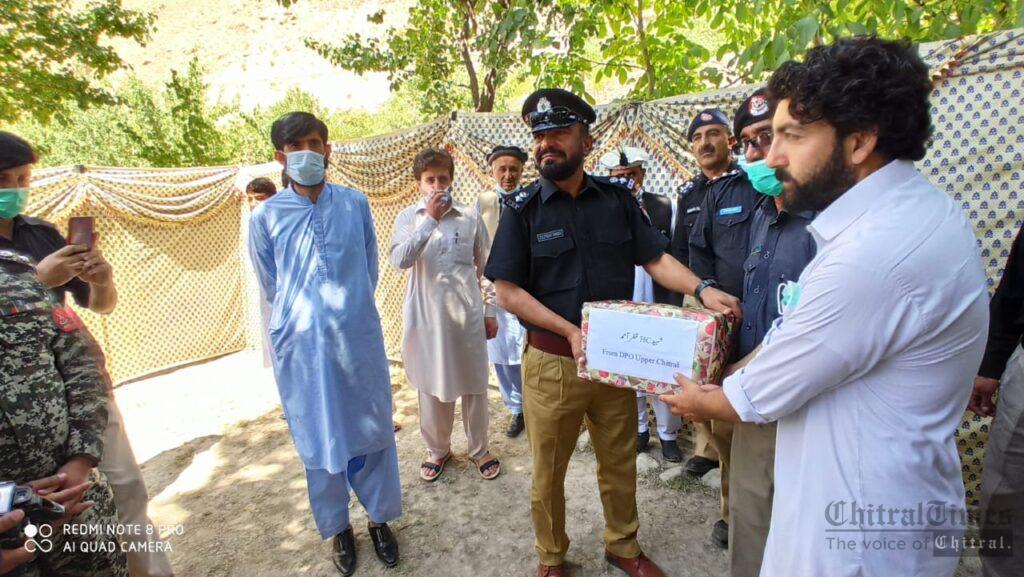 chitraltimes upper chitral police shuhada taqreeb8
