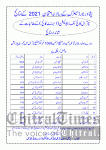 cce chitral result 10th