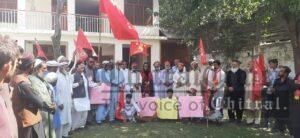 chitraltimes anp chitral protest against price high khadija