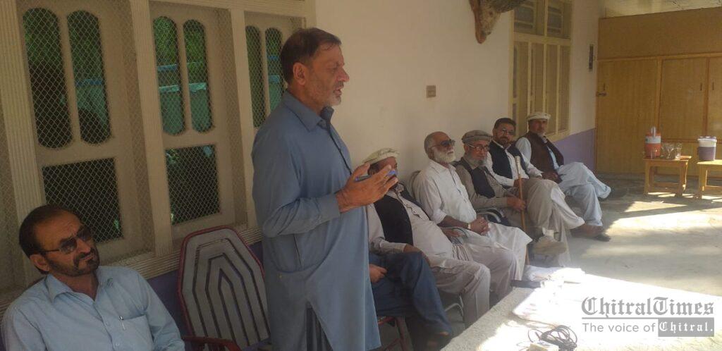 Chitral Times - The voice of Chitral | پندرہ برسوں سےزیرتعمیر بونی بوزند روڈ کی تکمیل کو اس کی مطلوبہ معیار کے مطابق یقینی بنائی جائے۔عمائدین chitraltimes torkhow press forum booni bozund road 7