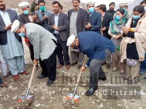 Ground breaking of Aga Khan Higher Secondary Schools Yasin Ghizer