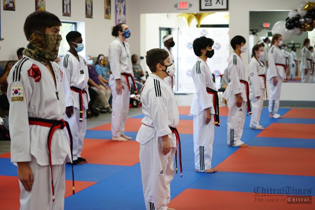 chitraltimes Arham shah Taekwondo black belt usa6