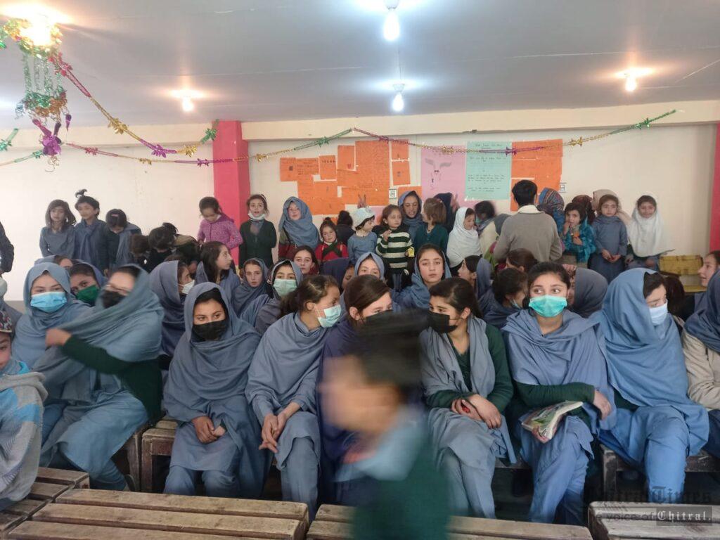 chitraltimes alzuhra pole school karimabad girls world day2