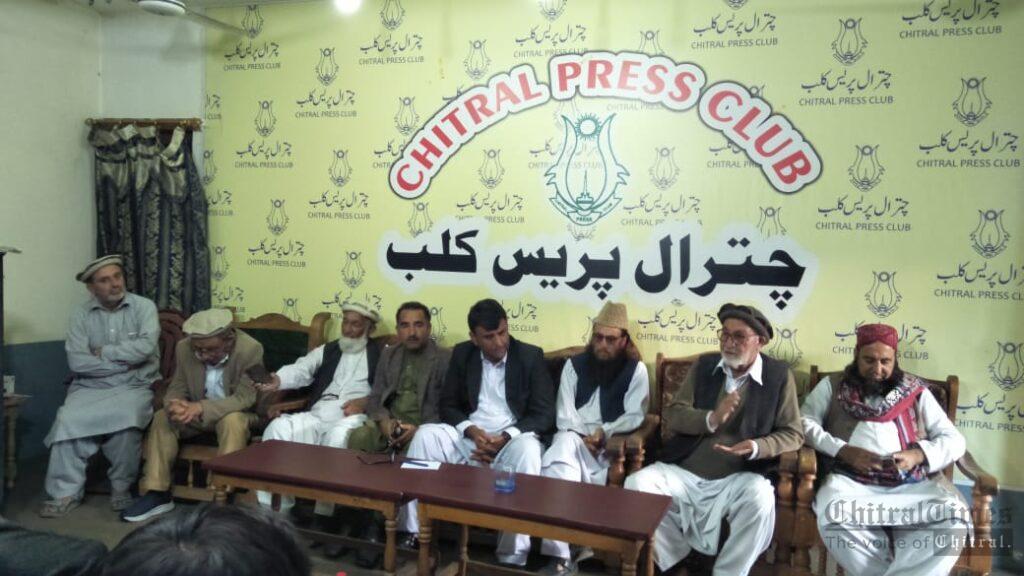 chitraltimes cdm waqas advocate press confrence chitral