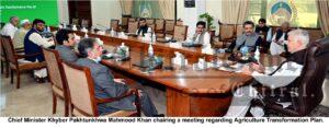 chitraltimes cm kpk chaired agriculture transformation meeting