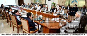 chitraltimes cm kpk chaired high priority projects