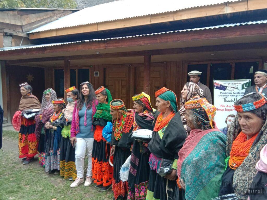 chitraltimes psag distributes gifts amongs kalash community5