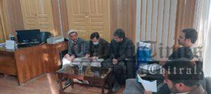 chitraltimes Meeting on polio and twin children death at dc office chitral1