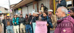 chitraltimes all govt employees protest upper chitral2