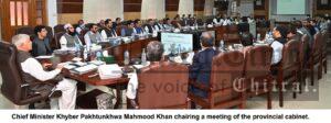 chitraltimes cm kpk chairing provincial cabinet meeting