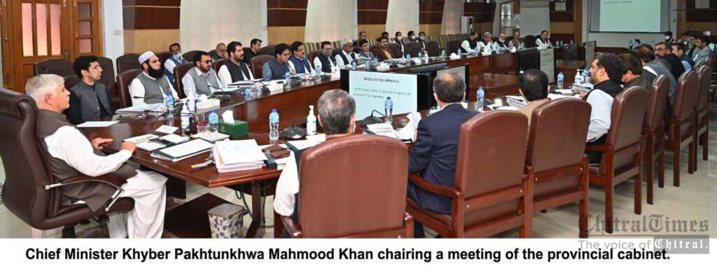 chitraltimes cm kpk chairing provincial cabinet meeting scaled