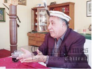chitraltimes DG soil conservation kp yaseen khan visit chitral lotkoh