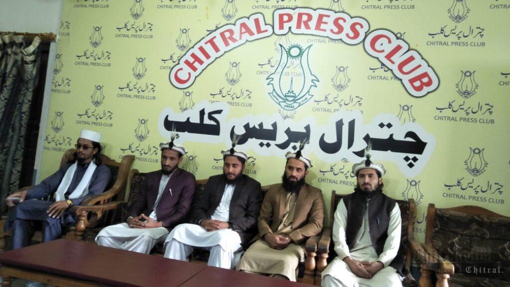 Chitral Times - The voice of Chitral | دینی مدارس کو قومی دھارے میں شامل کرکے قومی بجٹ میں حصہ دیا جائے۔ منتظم اعلیٰ جمعیت طلبہ عربیہ chitraltimes Jamiat tulba arbia kp press confrence chitral