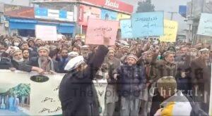 chitraltimes all employes coordiantion council protest chitral2