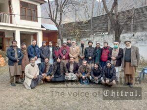 chitraltimes pti workers press confrence chitral haji sultan qasim
