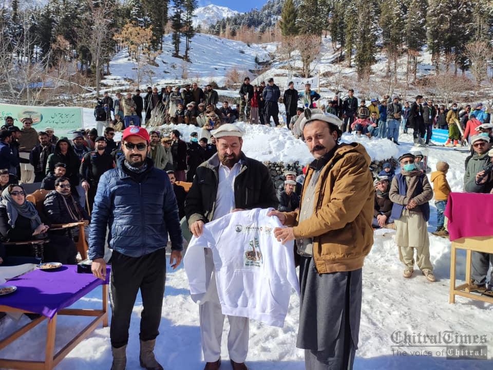 chitraltimes commissioner malakand division Zaheerul islam inaugurated the madaklasht snow festival2