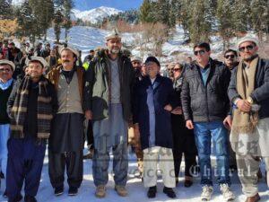 chitraltimes commissioner malakand division Zaheerul islam inaugurated the madaklasht snow festival4