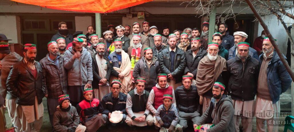 chitraltimes pti joining program chitral town wazirzada shiaqotek