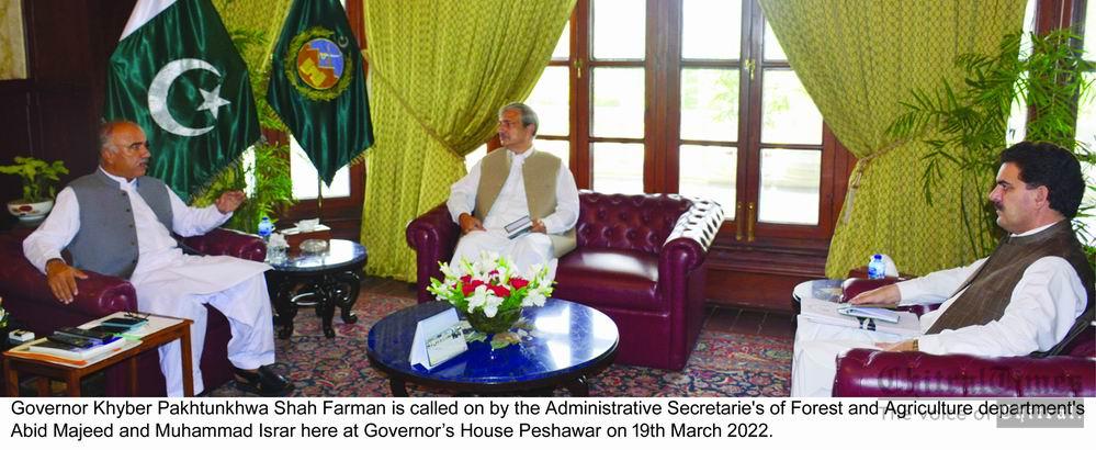 KP Governor Khyber Pakhtunkhwa Shah Farman 2