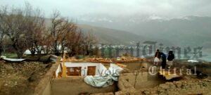 chitraltimes kosht house damaged in strong wind upper chitral