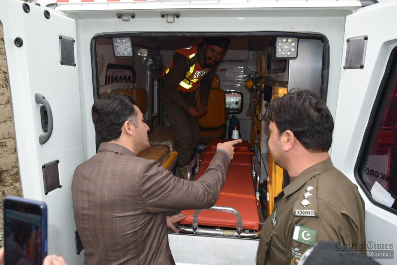 chitraltimes rescue 1122 emergency service inagurated in Mastuj 3
