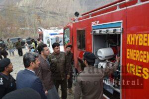 chitraltimes rescue 1122 emergency service inagurated in Mastuj dc upper