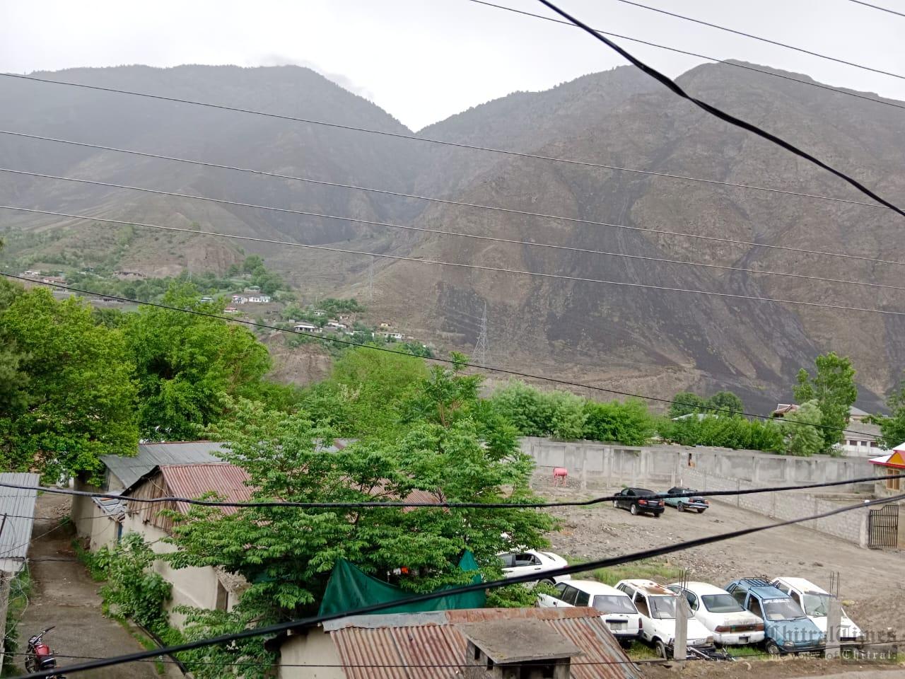 chitral city rain