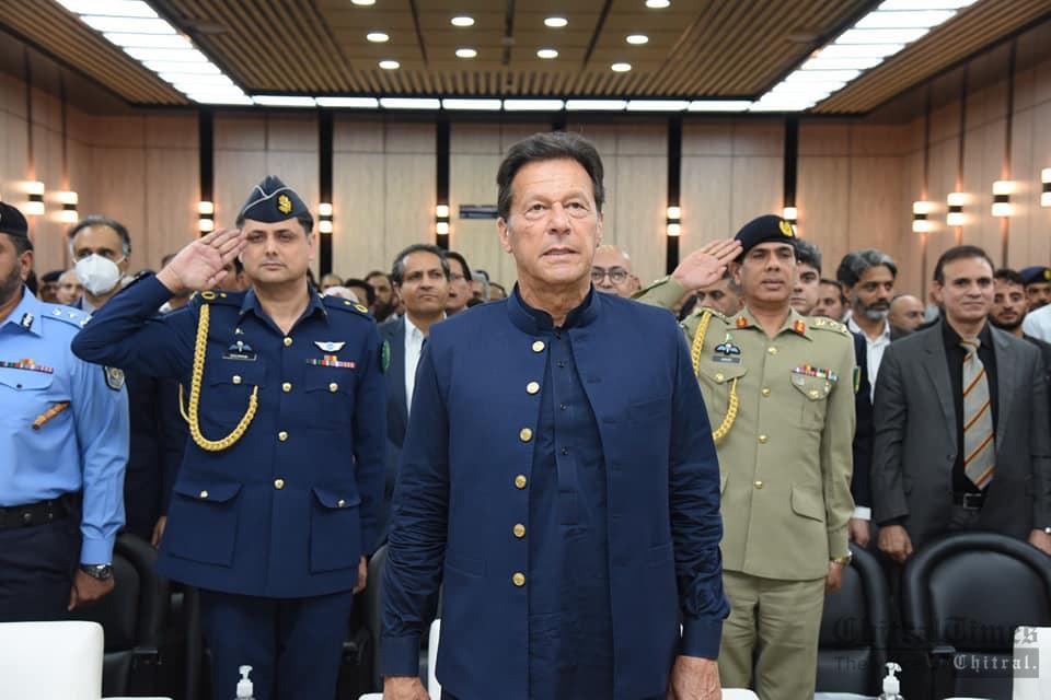 chitraltimes pm imran khan inagurated emergency number119 2