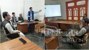 chitraltimes secretary population ziaulhaq visit chitral population office