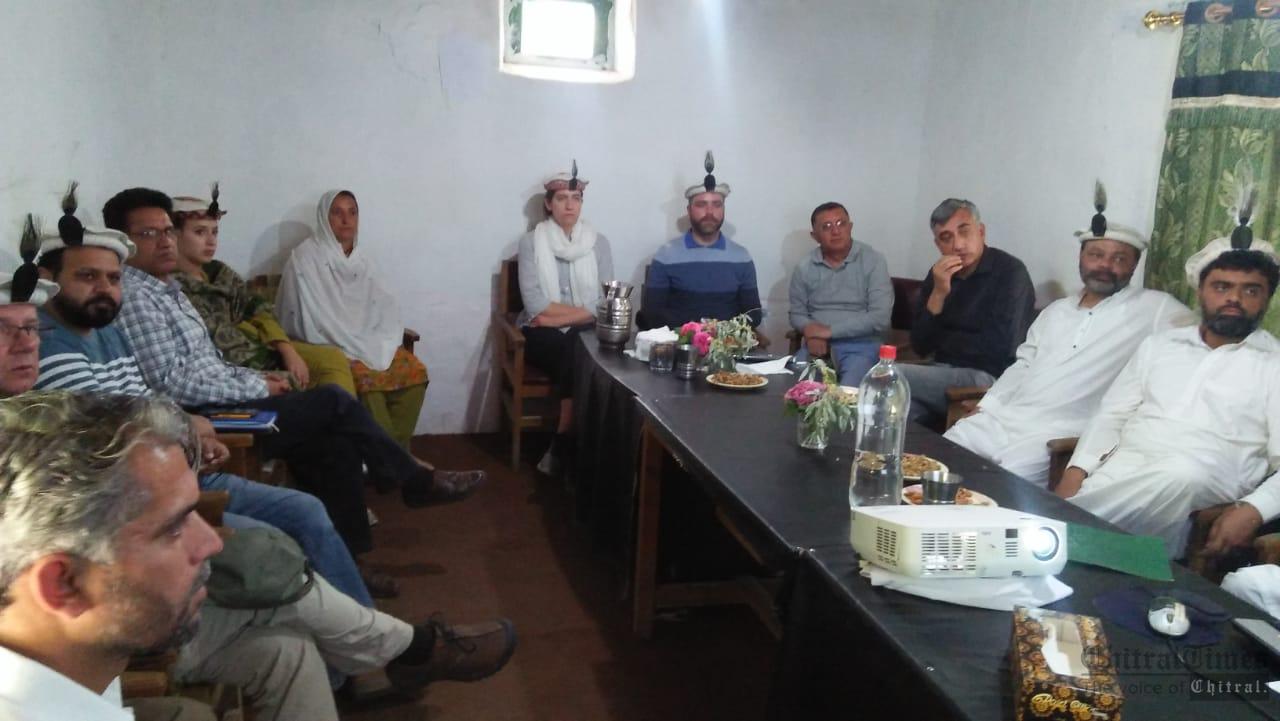 پاتریپ فاونڈیشن جرمنی اور اے۔کے۔ایف۔ کی سینئر حکام کا گاڈوگرم چشمہ کا دورہ