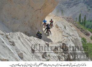 chitraltimes KPCTA malacian bikers reached shandur via mastuj upper chitral 7