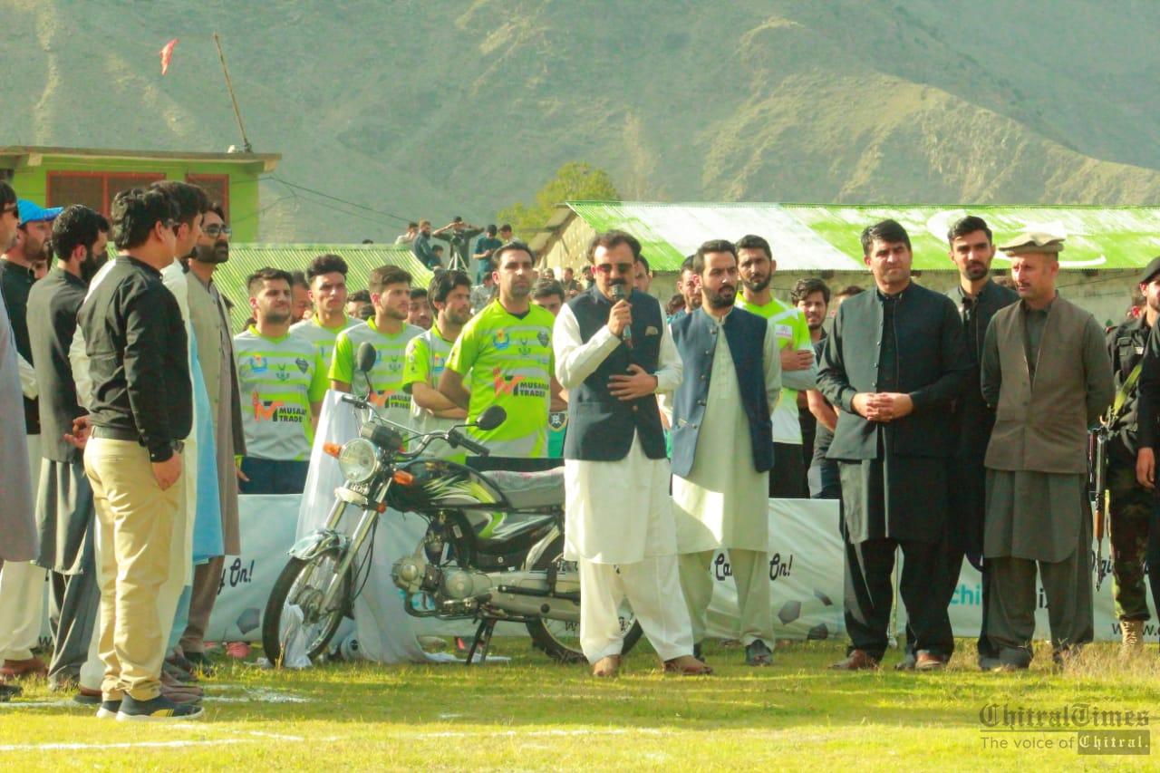 chitraltimes chitral footbal league drosh kicked off 1