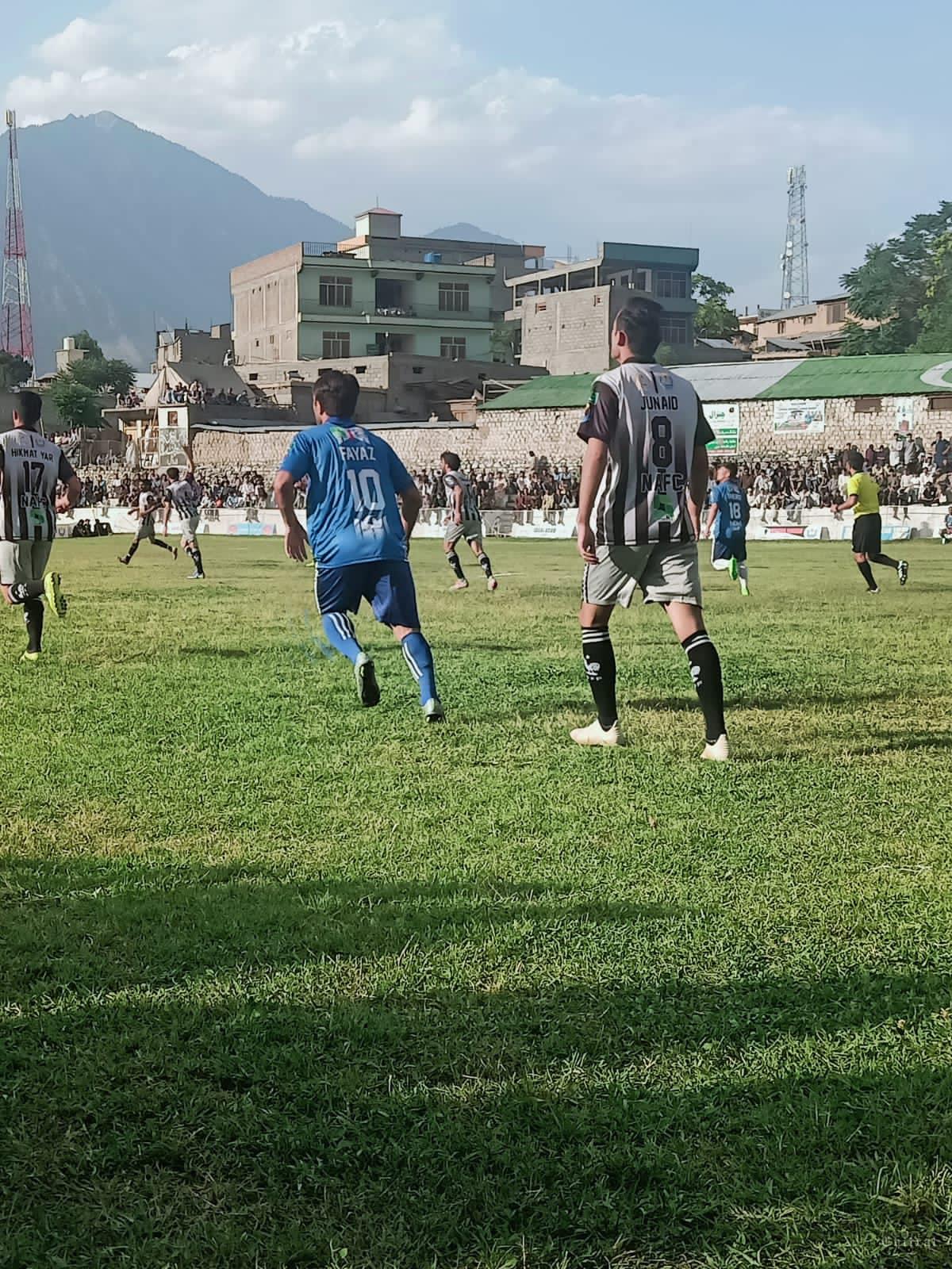 chitraltimes chitral footbal league drosh kicked off4