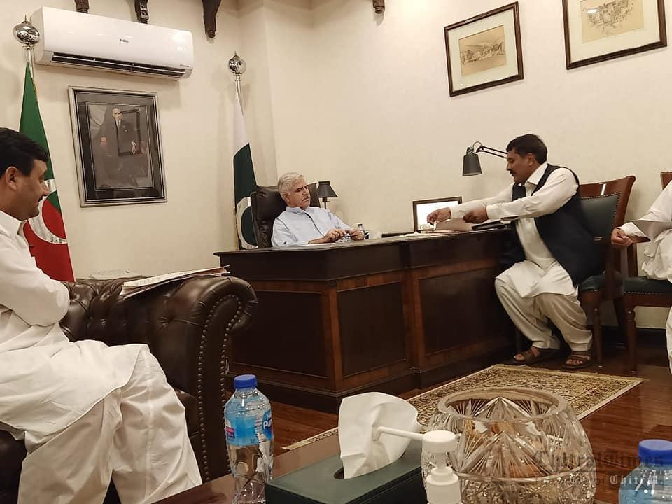 chitraltimes cm mahmood khan called on jamshed mir