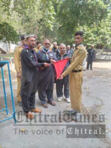 chitral boy scouts with farooq azam abbottabad visit