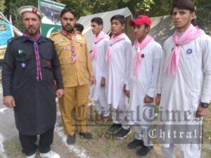 chitral boy scouts with farooq azam abbottabad visit3