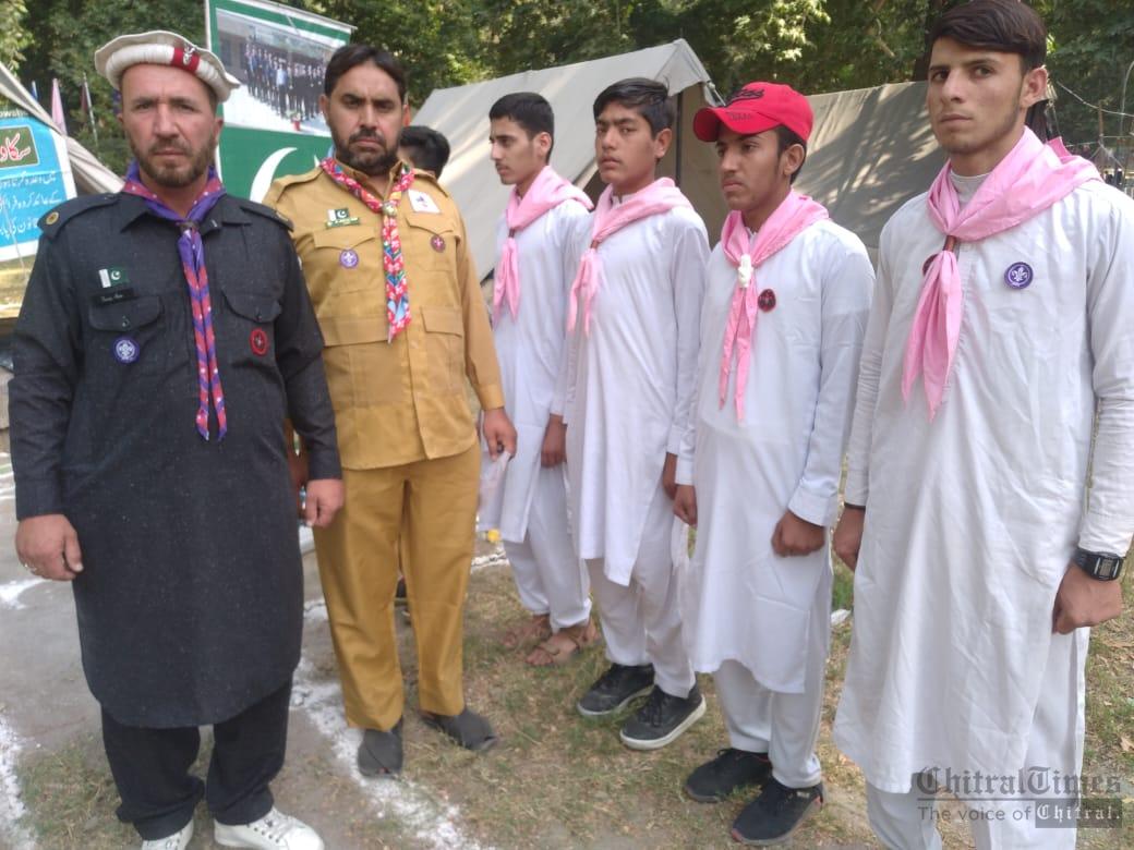 chitral boy scouts with farooq azam abbottabad visit3