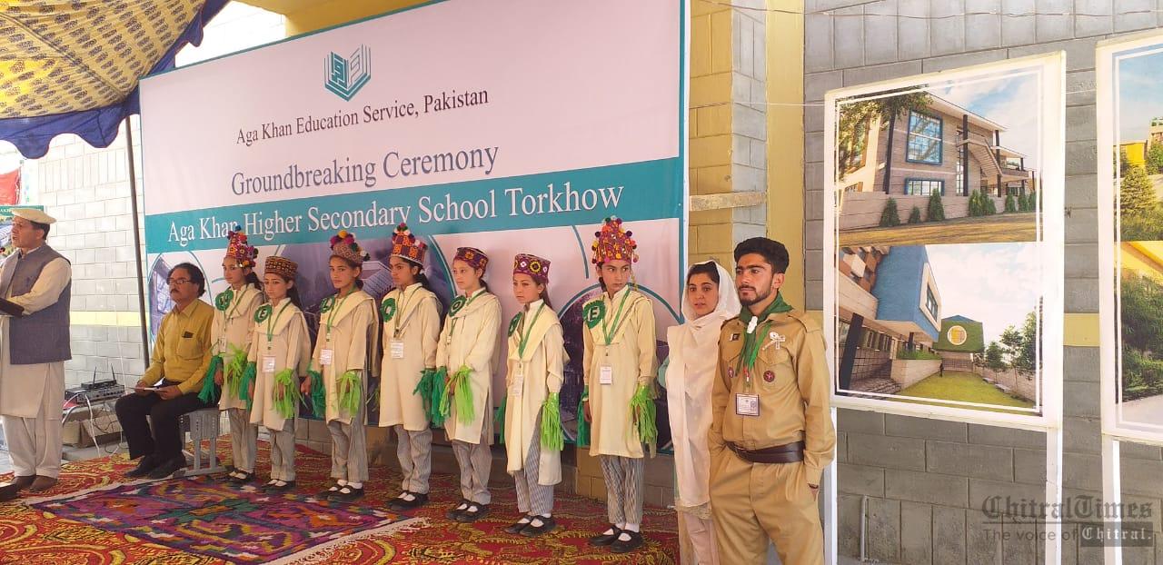 chitraltimes aga khan school groundbreaking cermony torkhow chitral 7