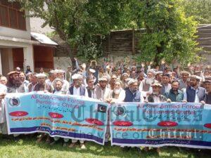 chitraltimes civil armed force press confrence chitral protest
