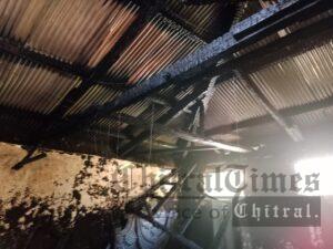 chitraltimes khalid mehmood house cut fire danin chitral