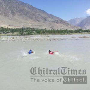 chitraltimes women suicide chitral river rescue 1122 operation 4