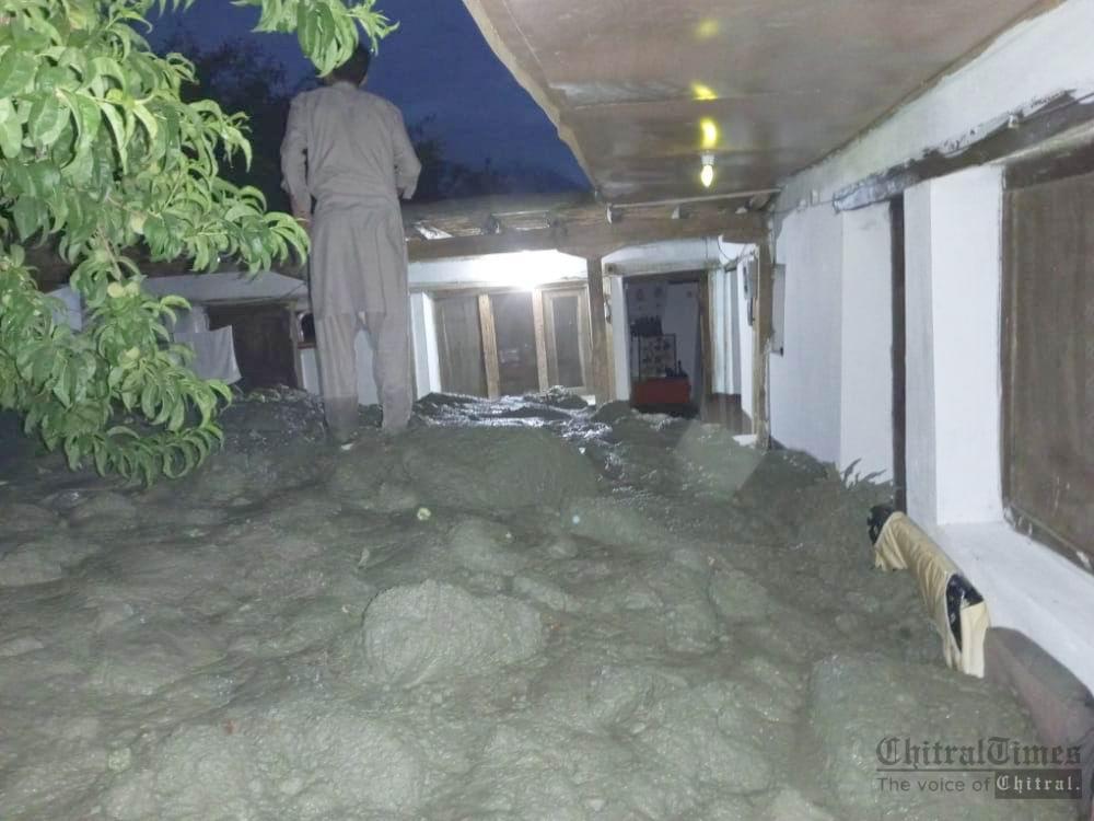 chitraltimes chuinj mastuj flood damages 1