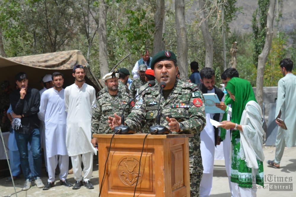 chitraltimes chitral scouts independence day events mastuj wing comd