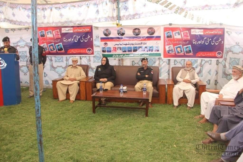 chitraltimes dpo chitral lower sonia on shuhada day 4