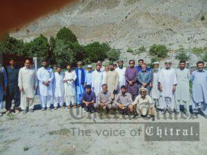 chitraltimes irrigation department officials visit mulkhow athak chenel6