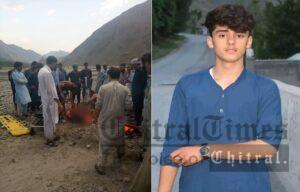 chitraltimes young boy umar drown into river chitral