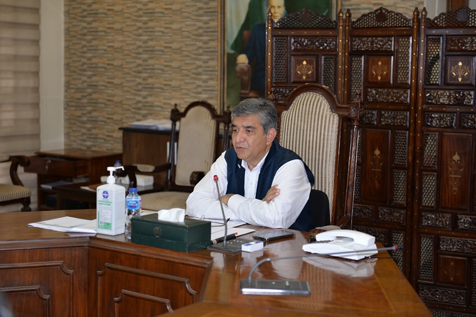 chief secretary kp dr shahzad khan bangash