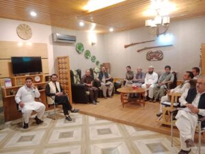chitraltimes Dc office lower chitral meeting doctors